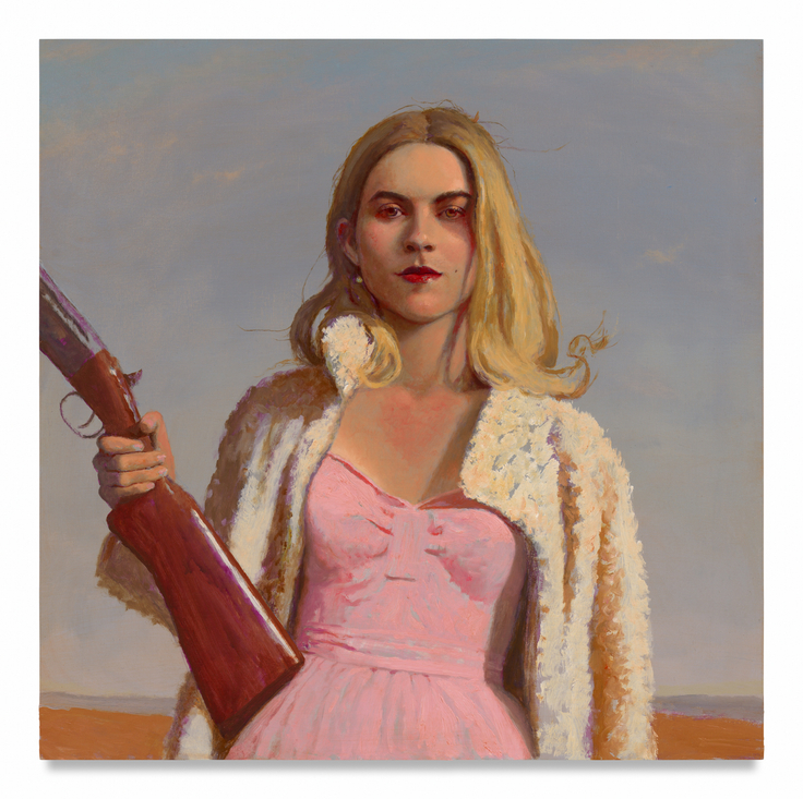 The Debutante, 2026, Oil on panel,