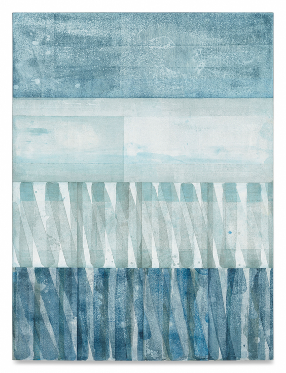 Untitled (4 Bands Mineral Ground), 2025,