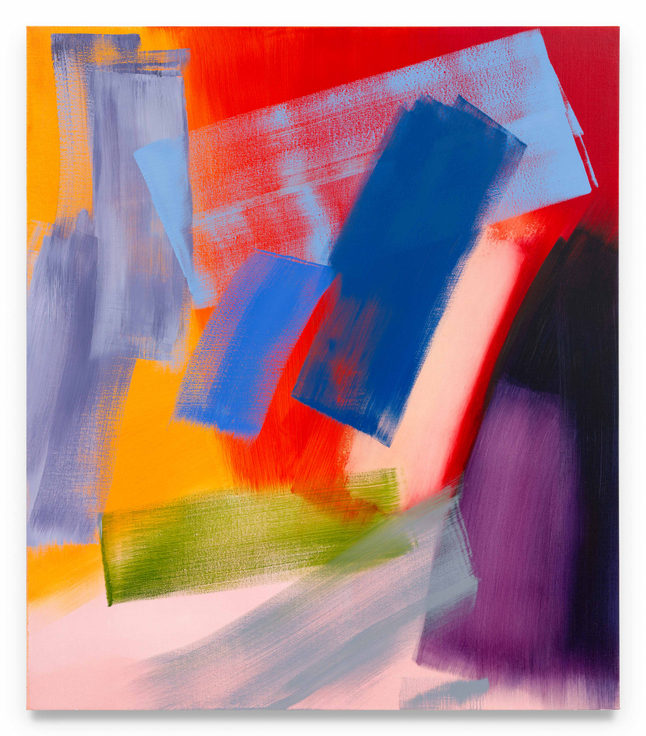 Splintered Sunlight IV, 2025, Oil on linen,