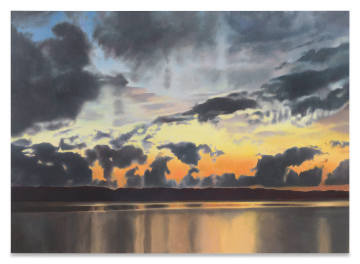 Spirit Clouds, 2024, Oil on linen,