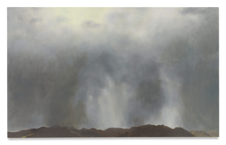 Spectral Lights (for Neko Case), 2025, Oil on linen,