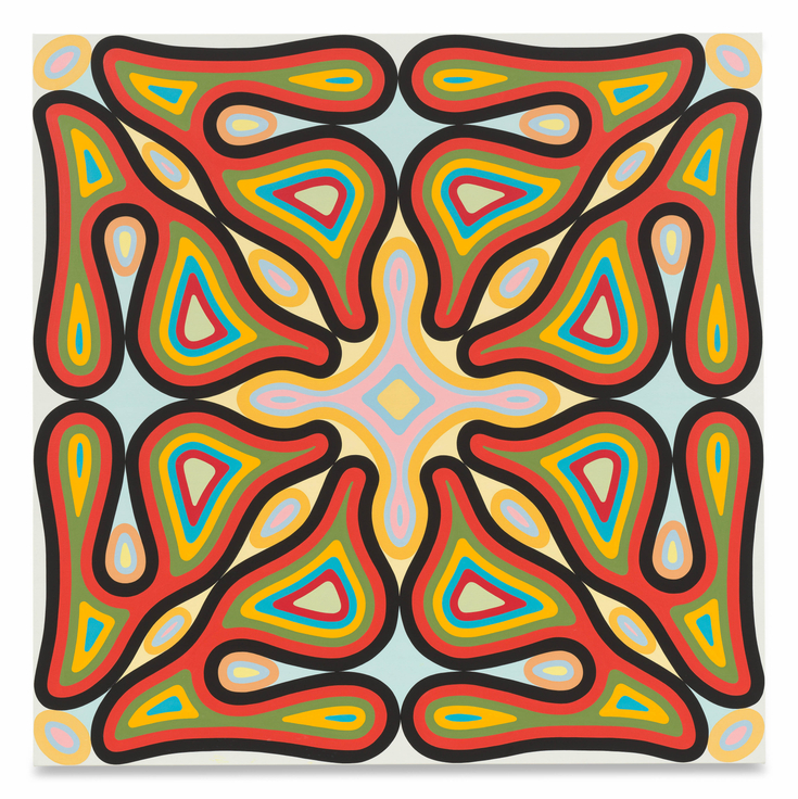 Really Real, 2025, Oil on canvas, 50 x 50 inches, 127 x 127 cm, MMG#38131