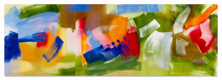 Green Going, 2025, Oil on linen,