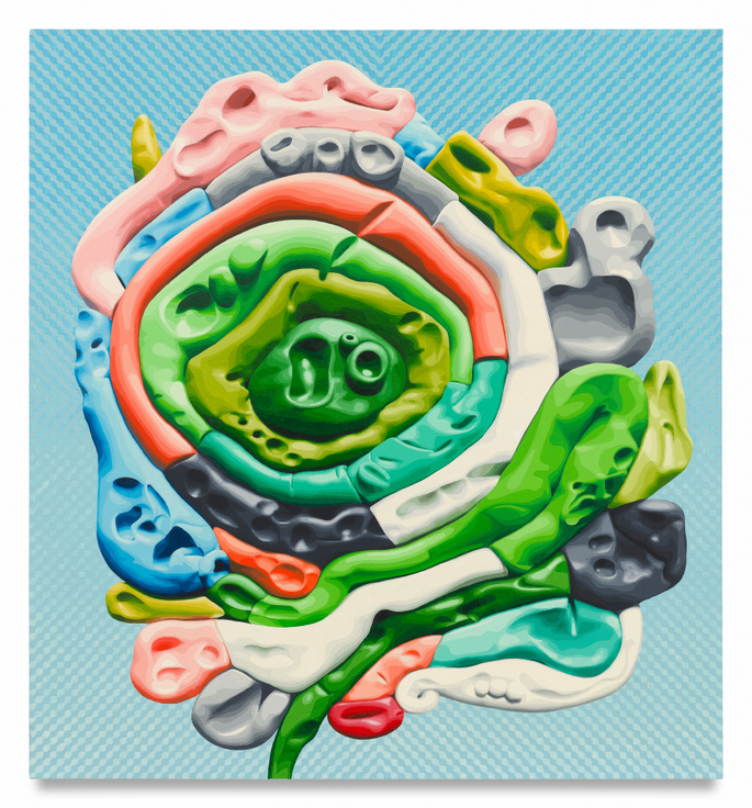 Clouding Orbigress, 2025, Oil on canvas,