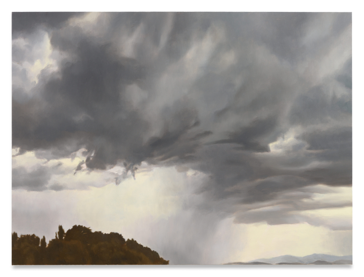 Shredding Light, 2025, Oil on linen,