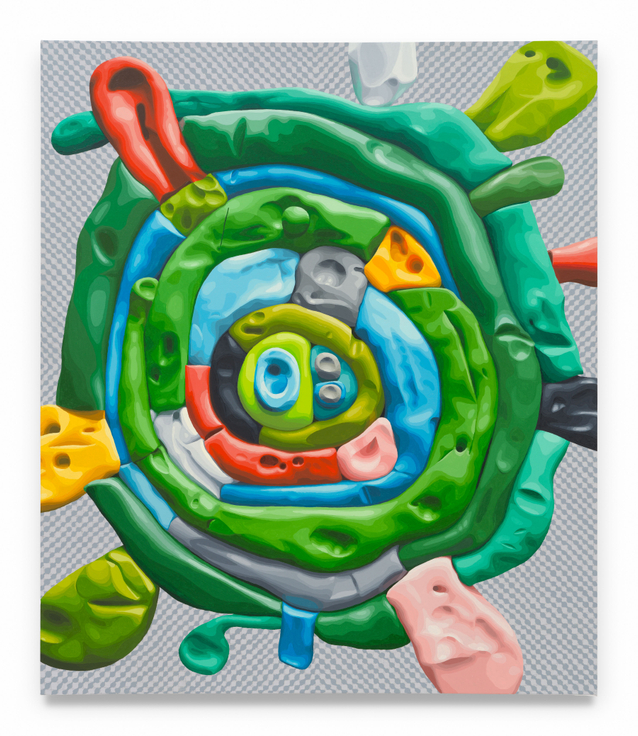 Orbinoog, 2024, Oil on canvas,