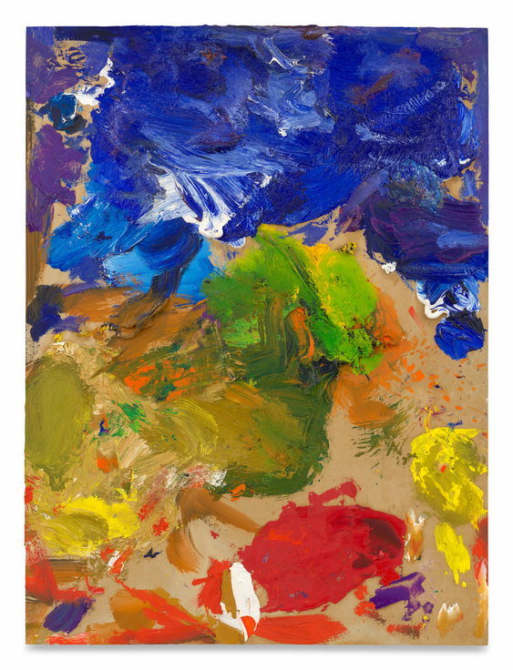 [Untitled], 1964, Oil on Upson board,