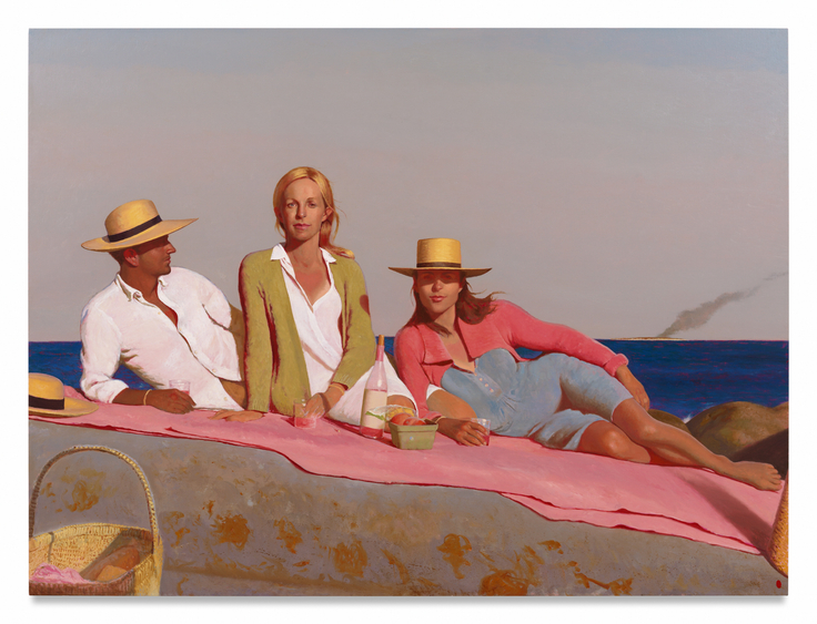 Ten Days in July, 2025, Oil on linen,