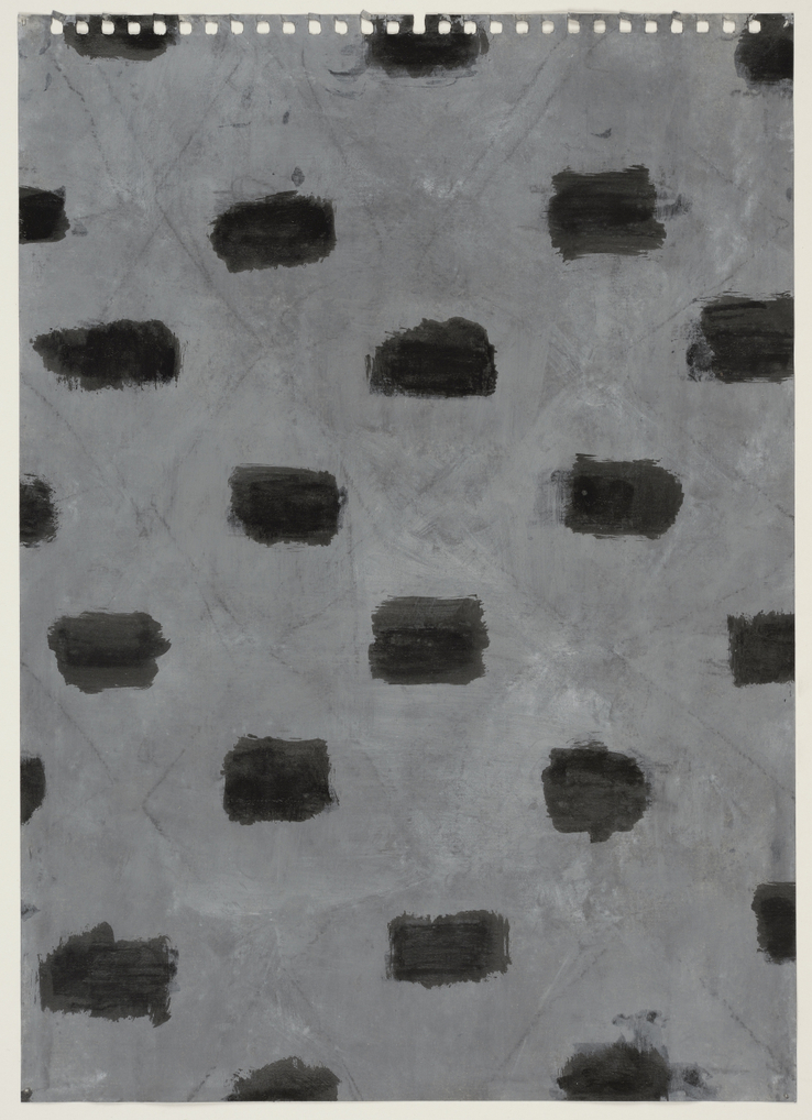 Linda Karshan  Untitled 21/4/00  Ink on paper  50 x 35.5 cm