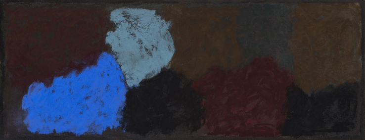 Vita Infinita 15A  2018  Pastel on board  24 x 62 cm