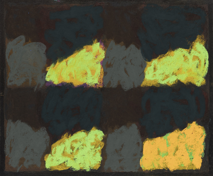 Vita Infinita 16A  2018  Pastel on board  28 x 34 cm