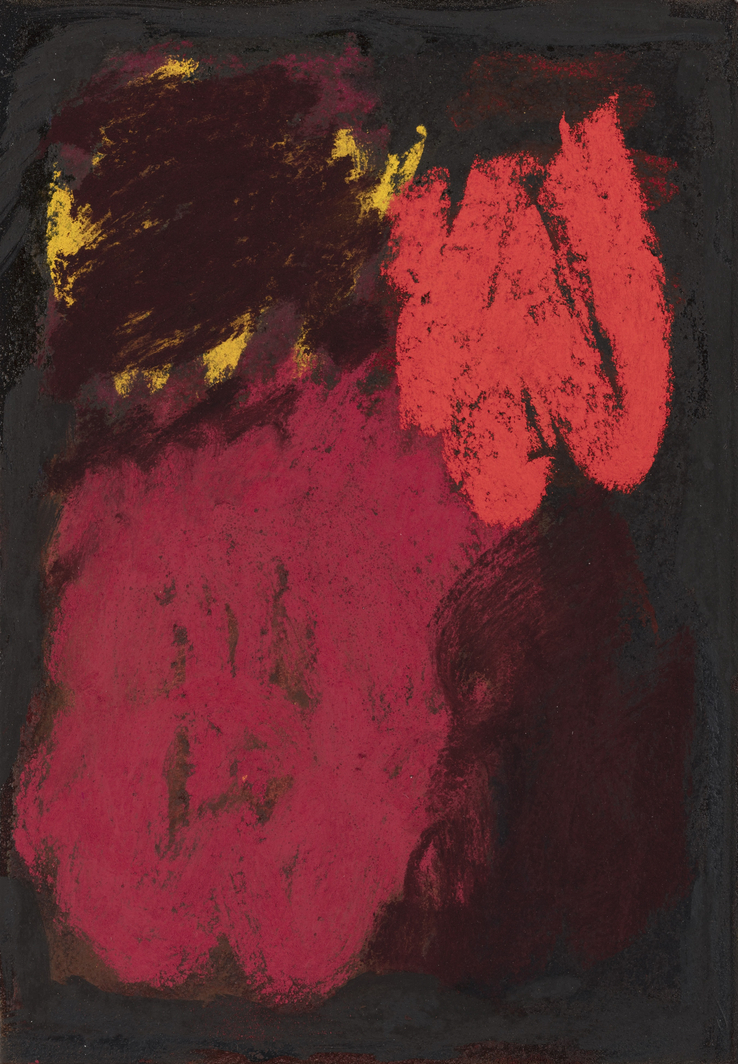 Vita Infinita 17A  2018  Pastel on board  21 x 15 cm