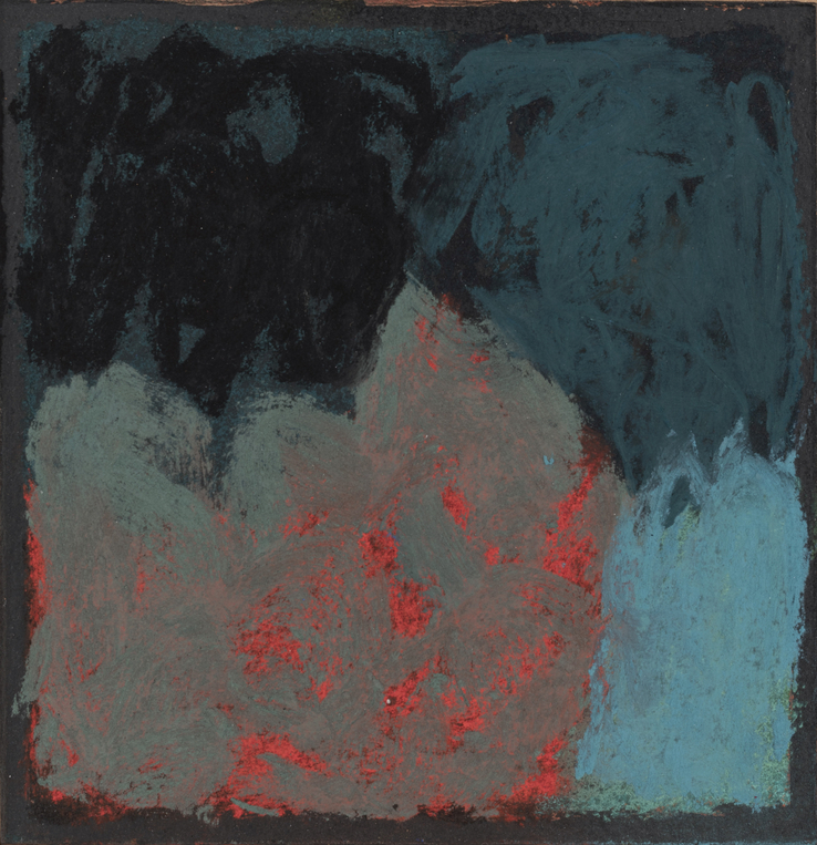 Vita Infinita 22A  2018  Pastel on board  15 x 15 cm