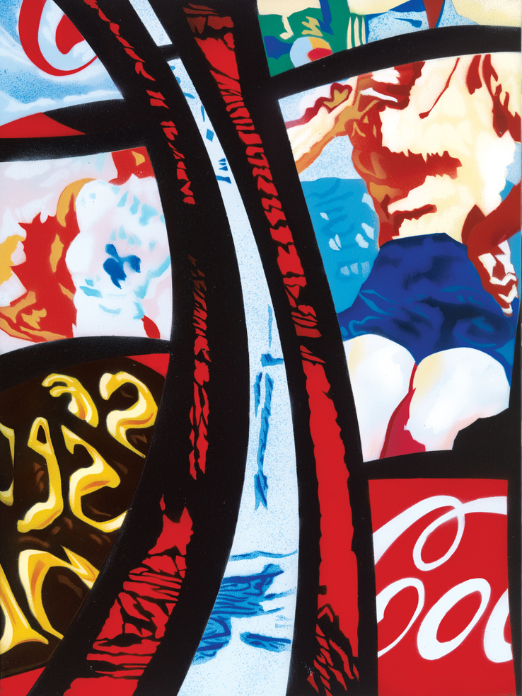 Brendan Neiland  Aperitif, 2015  Acrylic on canvas  61 x 46 cm