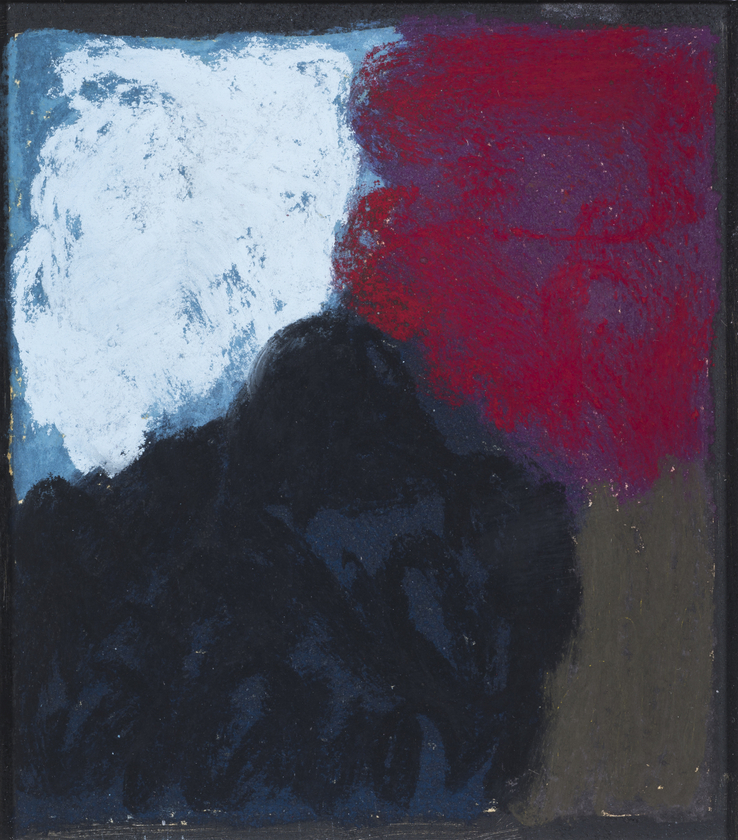 Vita Infinita 26A  2018  Pastel on board  17 x 15 cm