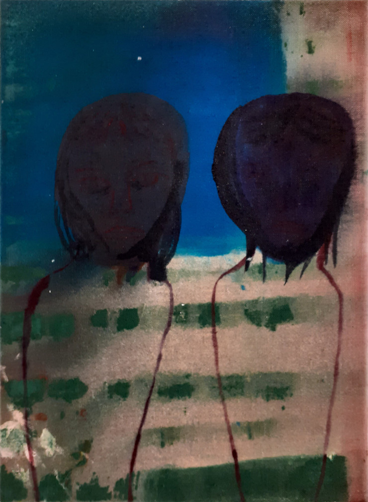 David Noro, Twins By The Pool, 2020