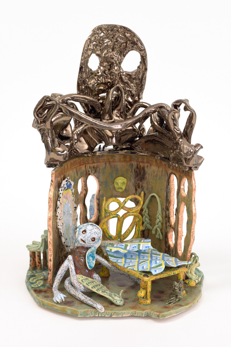 Emily Hunt Perky Pat Layout #1, 2022