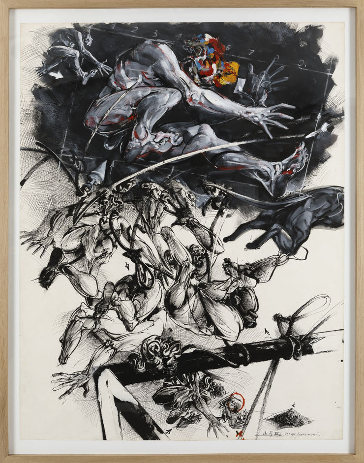 Vladimir VELIČKOVIĆ, Cri Fig. XVII/1, 1986