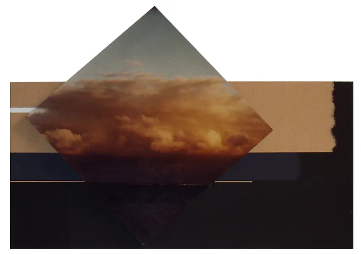 Jorrit Tornquist Untitled, 1979 Acrilico su tela, immagine fotografica, su tavola 20 x 40 cm 7 7/8 x 15 3/4 in