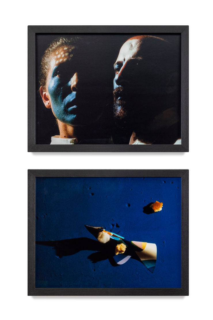 Michele Zaza Cielo abitato (2 foto), 1985 Photograph 30 x 40 cm 11 3/4 x 15 3/4 in