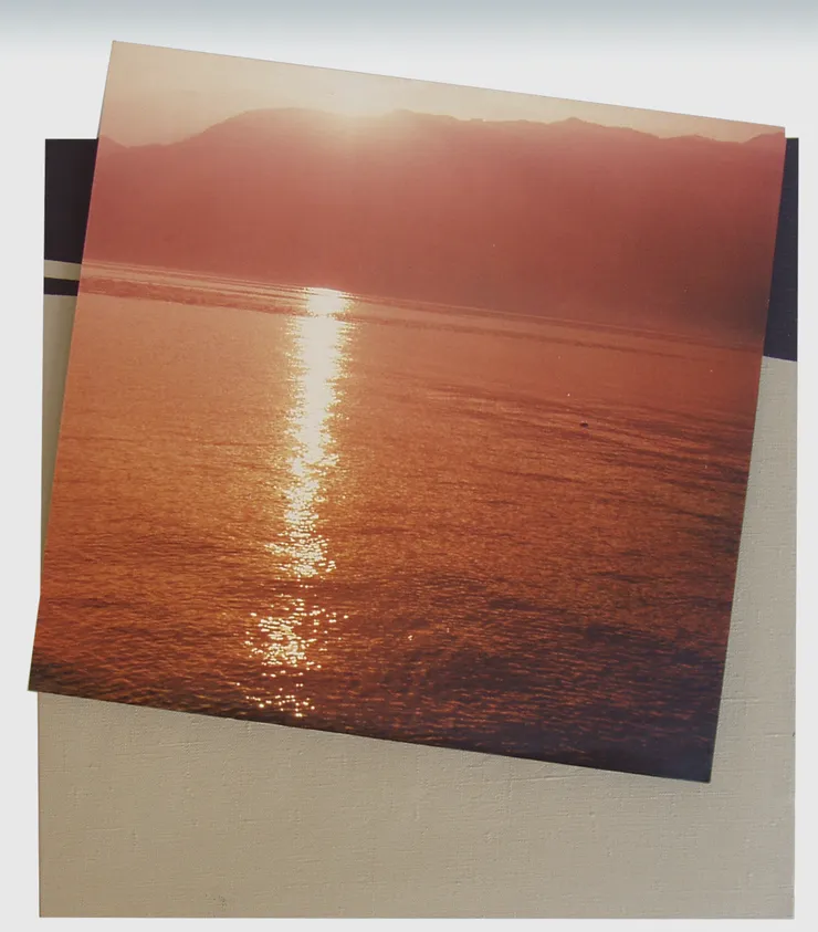 Jorrit Tornquist Untitled, 1979 Acrilico su tela, immagine fotografica, su tavola 32 x 32 cm 12 5/8 x 12 5/8 in