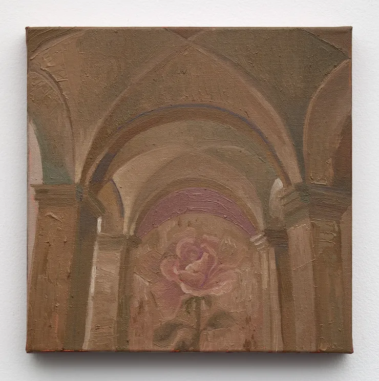 Miguel Afa, Corredor do Palazzio Barberini em um dia de chuva, 2026