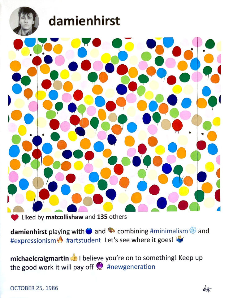 Laurence de Valmy, Damien the art student , 2022