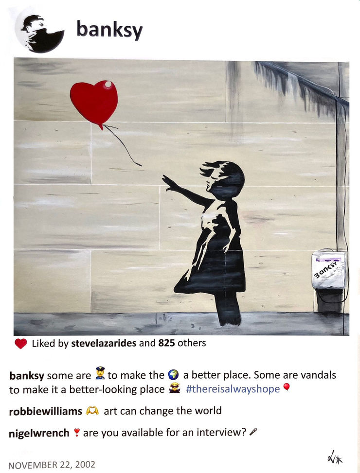 Laurence de Valmy, Banksy the vandal , 2022