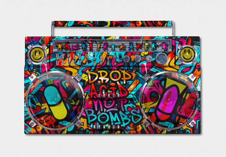 Keith Haynes, Boombox 1, Drop Acid Not Bombs