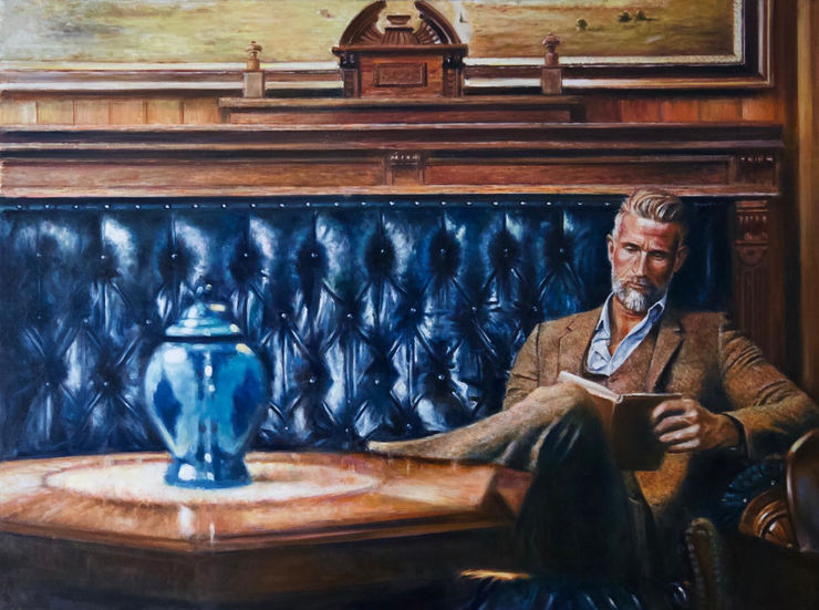 Andrew Kinsman, The Reader, 2022