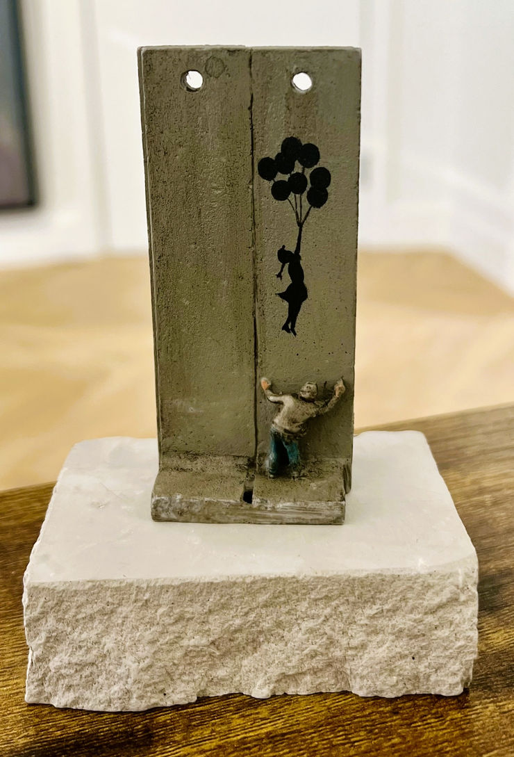 Banksy, Walled Off Hotel - Souvenir Wall Fragment