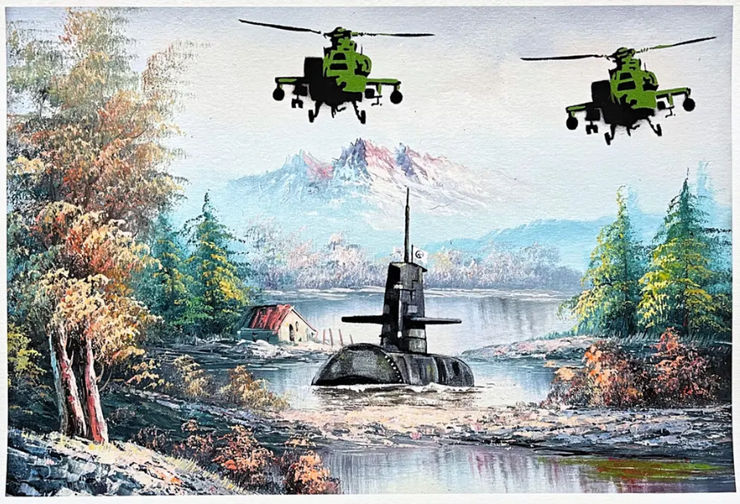 Mason Storm, 12'' Sub (Theft From Above - mini print) , 2021