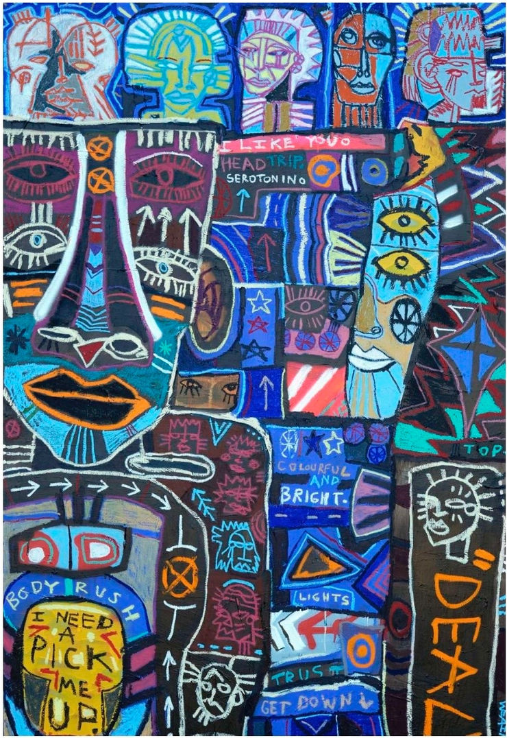 George Weait, MOONLIGHT SEROTONIN, 2023