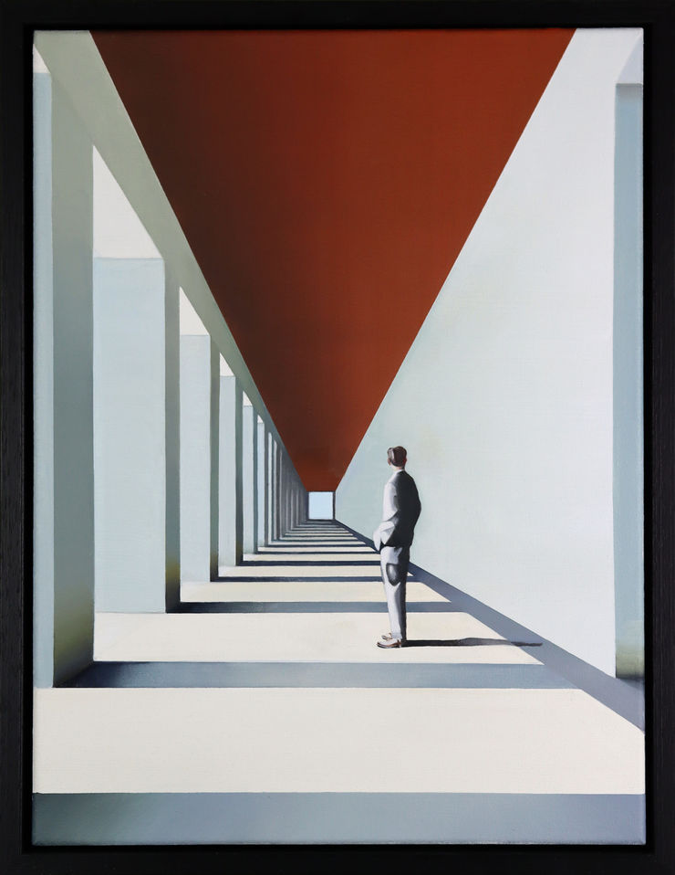 Hogan Brown, Colonnade Shadows, 2023