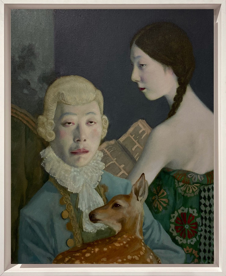 Jeffrey Chong Wang, Deer Ghost II, 2021