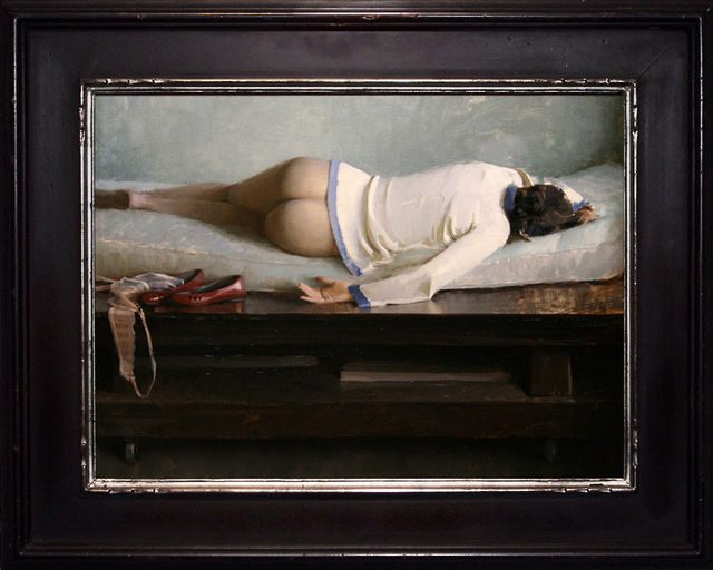 Jeremy Lipking, The Red Shoes, 2015