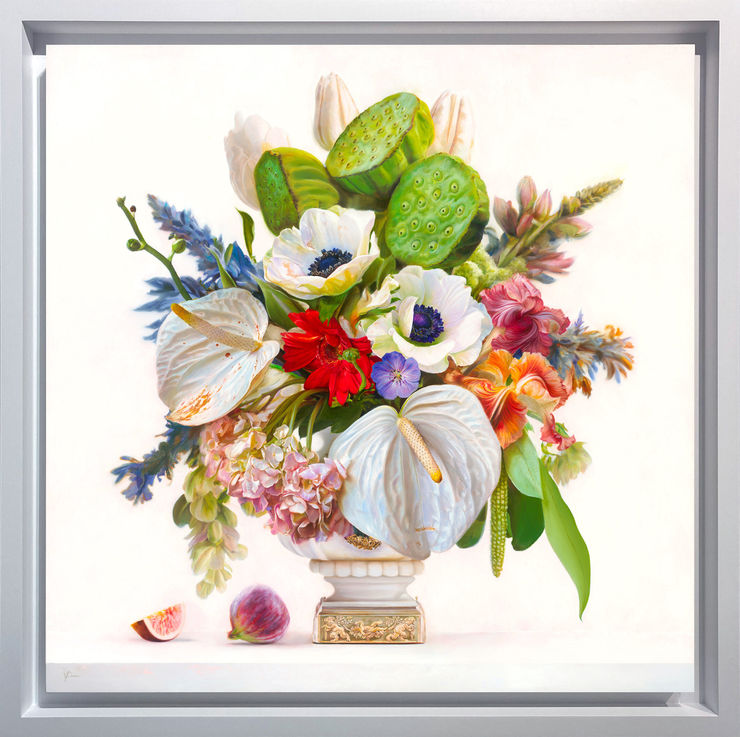 Daniel Bilodeau, Arrangement with Lotus Pods (Pinocchio), 2023