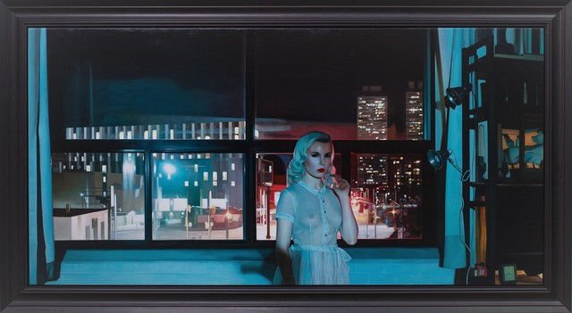 Shaun Downey, Apartment Window II, 2021