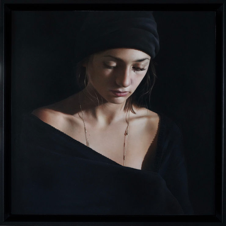 Anne-Christine Roda, Madone En Noir, 2024