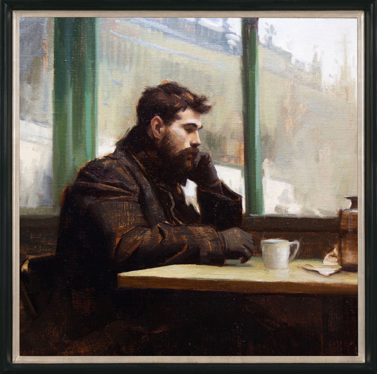 Aaron Westerberg, Study for Sole Patron, 2023