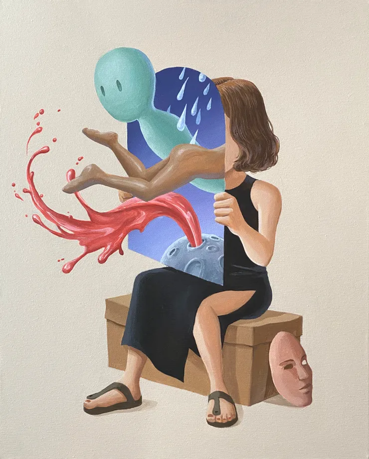 Minjoo Kim, How to Hide Visibly, 2022