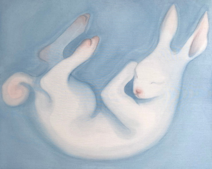 Naomi Boiko-Stapleton, What do bunnies dream of? , 2024