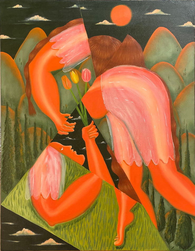 Oriele Steiner, Familiar Faces in Familiar Spaces, 2024