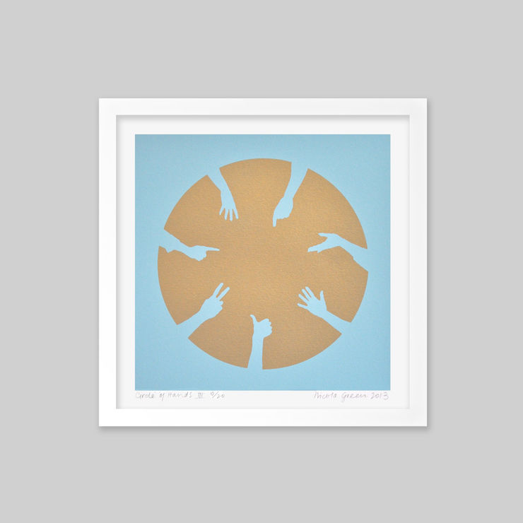 Nicola Green, Circle of Hands III, 2023