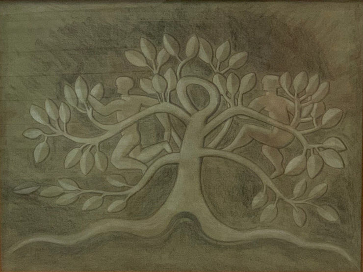 FRANK DOBSON, Design for Steuben Glass, 1956