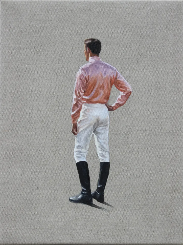 Emily Hoyle - Jockey in Pink, 2025
