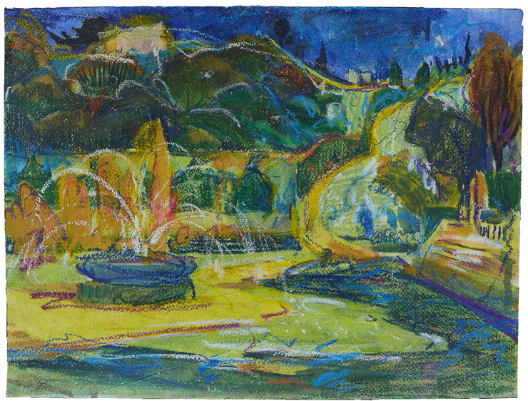 漆澜 Qi Lan, 波纳尔色彩练习稿 | Exercise of Bonal Color, 2010