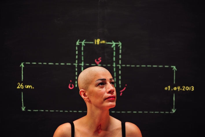 Zeina from C.D.R. Series, 2013 Edition of 3 + 1 AP 120 x 180 cm