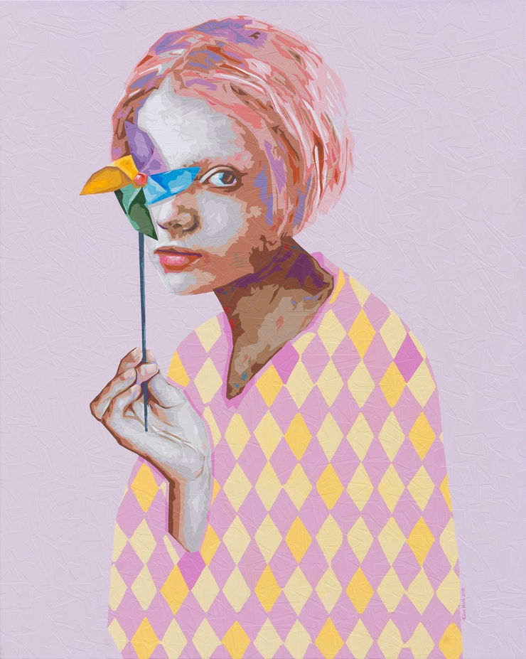 Untitled, 2015 Mixed media on canvas 150 x 120 cm