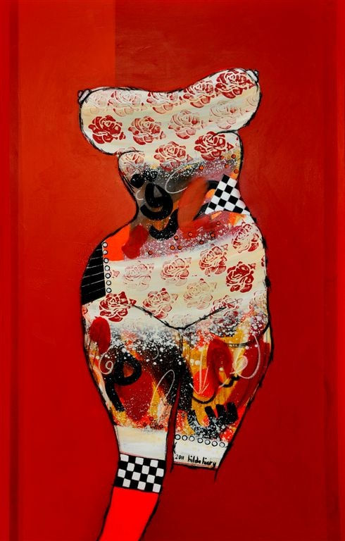 Determination, 2011 Acrylic on Canvas 200 x 120 cm